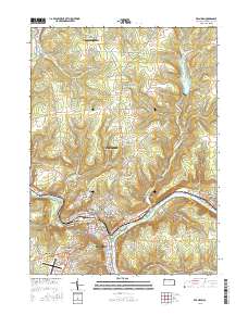 Franklin 2016 topographic map thumbnail