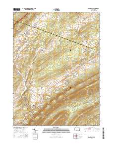 Franklinville 2016 topographic map thumbnail