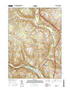 Edinburg 2016 topographic map thumbnail