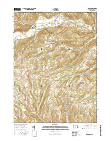 Elkland 2016 topographic map thumbnail