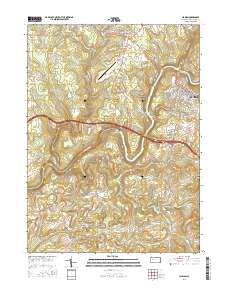 Clarion 2016 topographic map thumbnail
