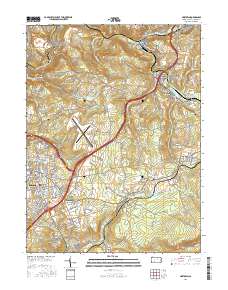 Geistown 2016 topographic map thumbnail