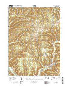 Coudersport 2016 topographic map thumbnail