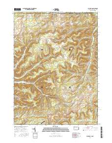 Ellisburg 2016 topographic map thumbnail