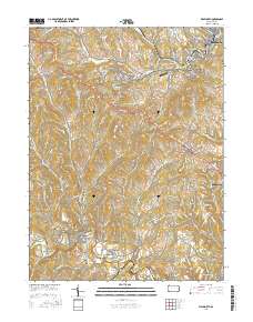 Ellsworth 2016 topographic map thumbnail