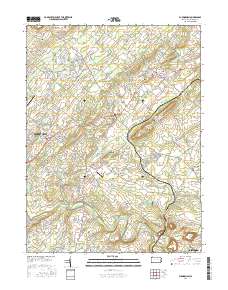 Buckingham 2016 topographic map thumbnail