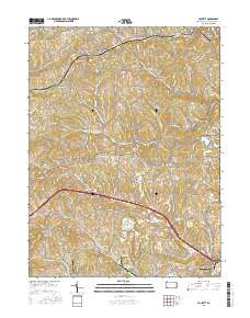 Hackett 2016 topographic map thumbnail