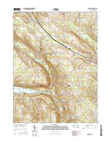 Fredonia 2016 topographic map thumbnail