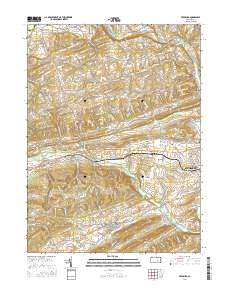 Freeburg 2016 topographic map thumbnail