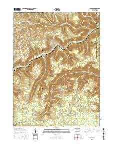 Dents Run 2016 topographic map thumbnail