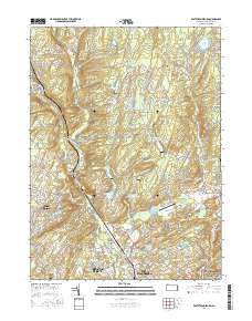 East Stroudsburg 2016 topographic map thumbnail