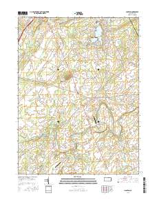 Hampton 2016 topographic map thumbnail