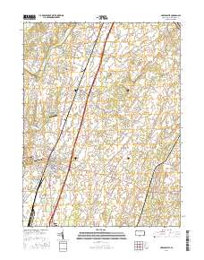 Greencastle 2016 topographic map thumbnail
