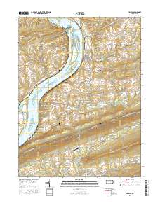 Halifax 2016 topographic map thumbnail
