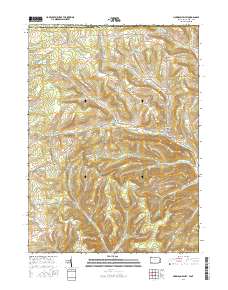 Harrison Valley 2016 topographic map thumbnail