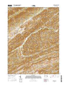 Ickesburg 2016 topographic map thumbnail