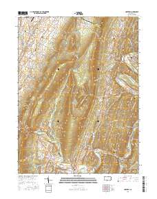 Hopewell 2016 topographic map thumbnail