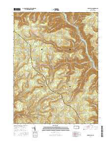 Jersey Mills 2016 topographic map thumbnail