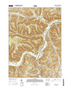 Keeneyville 2016 topographic map thumbnail