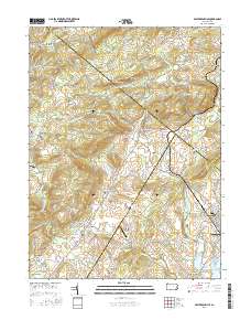 East Greenville 2016 topographic map thumbnail