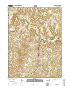 Marion Center 2016 topographic map thumbnail