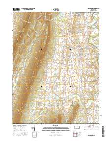 Mercersburg 2016 topographic map thumbnail