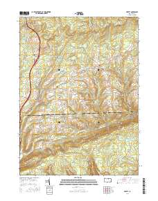 Liberty 2016 topographic map thumbnail