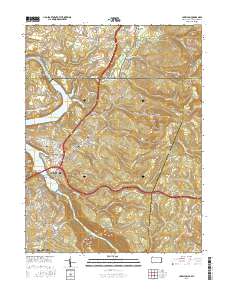 Lake Lynn 2016 topographic map thumbnail