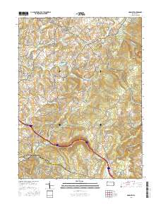 Mammoth 2016 topographic map thumbnail