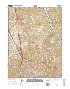 Mars 2016 topographic map thumbnail