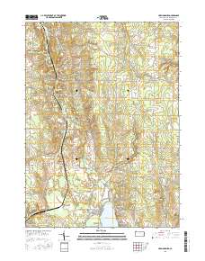 Harmonsburg 2016 topographic map thumbnail