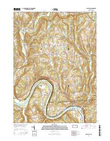 Laceyville 2016 topographic map thumbnail