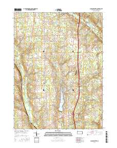 Jackson Center 2016 topographic map thumbnail