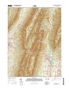 McConnellsburg 2016 topographic map thumbnail