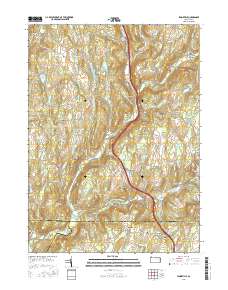 Lenoxville 2016 topographic map thumbnail