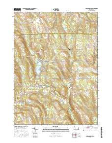 Lake Canadohta 2016 topographic map thumbnail