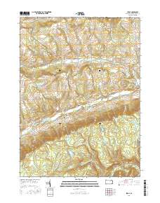 Leroy 2016 topographic map thumbnail