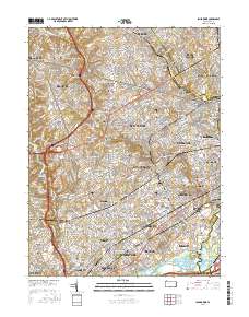 Lansdowne 2016 topographic map thumbnail