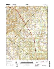 Milford Square 2016 topographic map thumbnail
