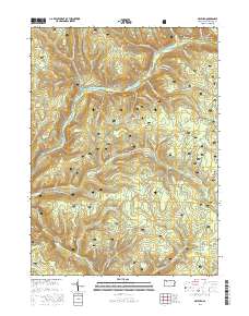 Mayburg 2016 topographic map thumbnail
