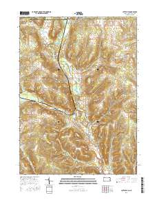Lottsville 2016 topographic map thumbnail