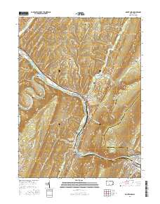 Mount Union 2016 topographic map thumbnail