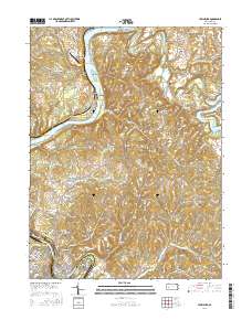 Leechburg 2016 topographic map thumbnail