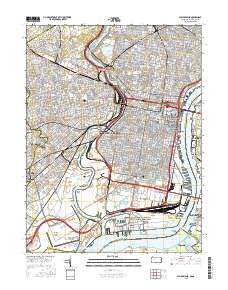 Philadelphia 2016 topographic map thumbnail