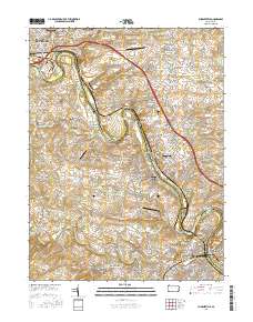 Phoenixville 2016 topographic map thumbnail