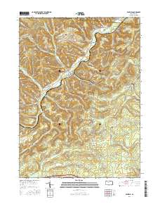 Penfield 2016 topographic map thumbnail