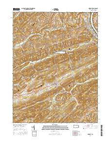 Newport 2016 topographic map thumbnail