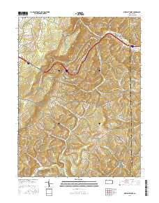 New Baltimore 2016 topographic map thumbnail