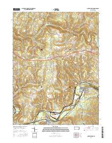New Florence 2016 topographic map thumbnail
