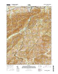 Mount Holly Springs 2016 topographic map thumbnail
